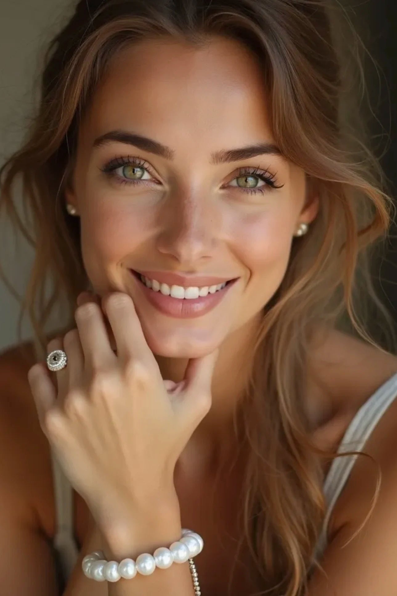 Pearl bracelet large