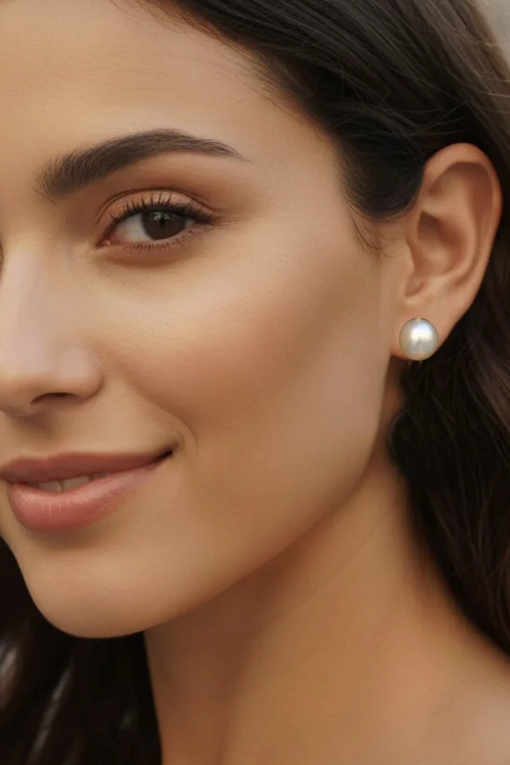 Genuine Pearl Earrings large