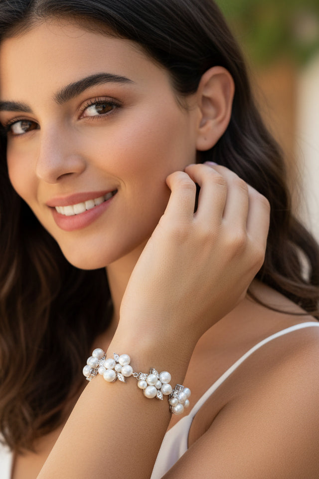 Bead bracelet 7 sections