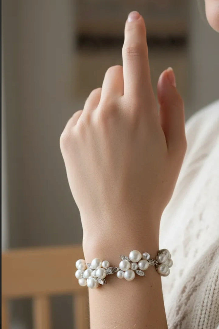 Bead bracelet 7 sections